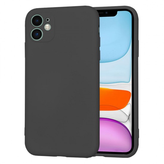 (iPhone 11) Techsuit Back Cover SoftFlex Black