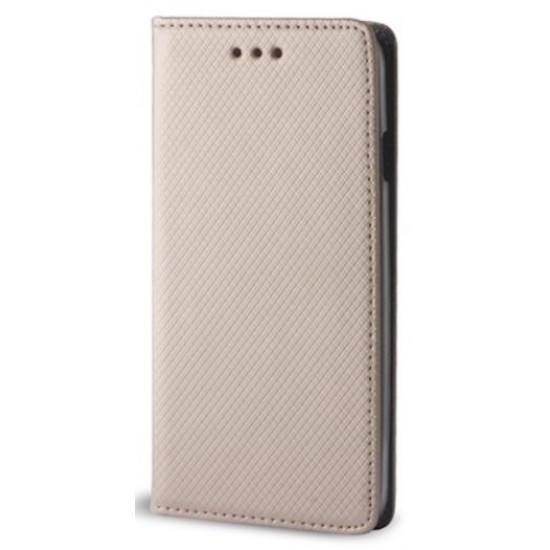 (iPhone 11 Pro Max) Θήκη Senso Book Cover Smart Magnet Gold