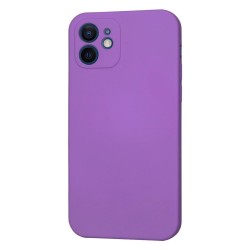 (iPhone 12) Techsuit Back Cover SoftFlex Purple