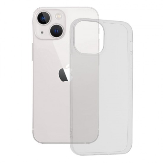 (iPhone 13 Mini) Techsuit Back Cover Σιλικόνης Διάφανο
