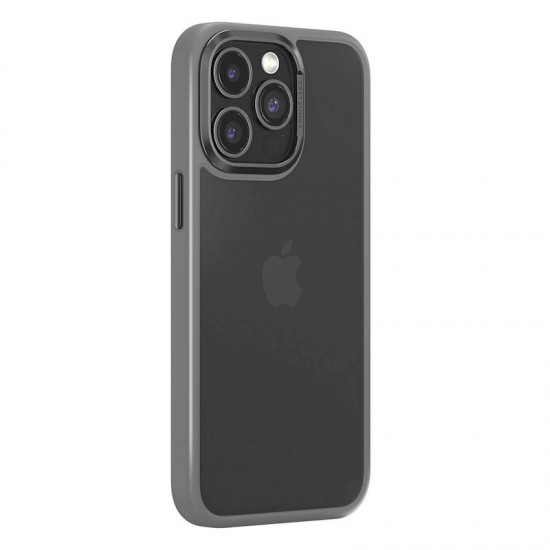 (iPhone 15) Comma Back Cover Joy Elegant Gray