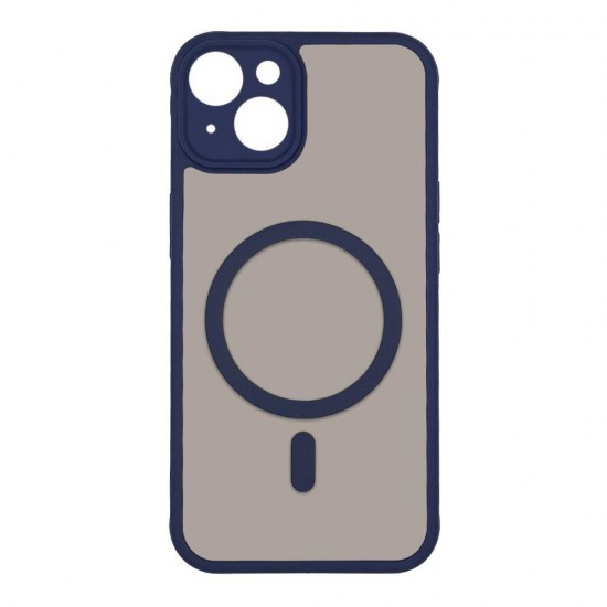 (iPhone 15) Sonique Back Cover Magnetic MagMatte Lens Μαύρο