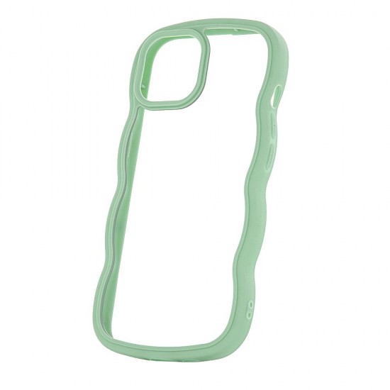 (iPhone 15 Pro) OEM Back Cover Woven Green