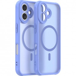 (iPhone 16) Tech-Protect Back Cover HaloFrost II MagSafe Sky Blue