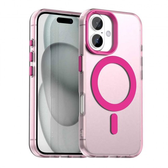 (iPhone 17) Techsuit Back Cover CandyCase MagSafe Pink