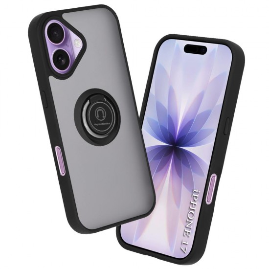 (iPhone 17) Techsuit Back Cover Glinth Black