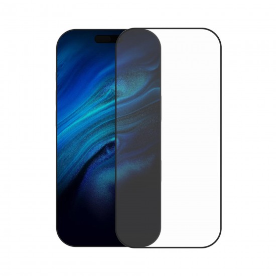 (iPhone 17) Vivid Tempered Glass Full Face Black