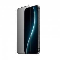(iPhone 17 Pro) Benks Ultra Shield Privacy Tempered Glass Black