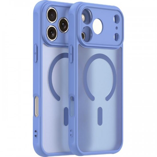 (iPhone 17 Pro Max) Tech-Protect Back Cover HaloFrost II MagSafe Sky Blue
