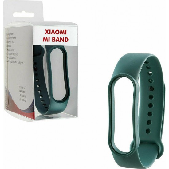 (Mi Smart Band 5/Mi Smart Band 6) Volte-Tel Λουράκι Σιλικόνης Χακί