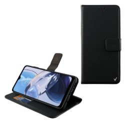 (Moto E22) Volte-Tel Allure Magnet Book Δερματίνης Μαύρο