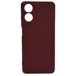 (Moto G24 / G04 / G04s) Tech-Protect Back Cover SoftFlex Plum Red