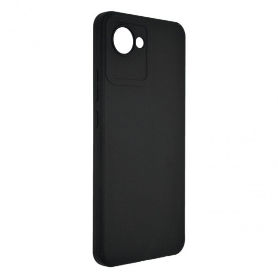 (Realme C30) OEM Back Cover Σιλικόνης Μαύρο