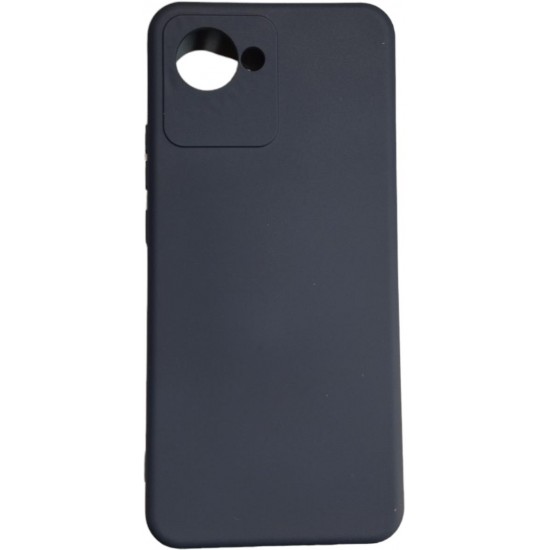 (Realme C30) OEM Back Cover Soft Σιλικόνης Dark Blue