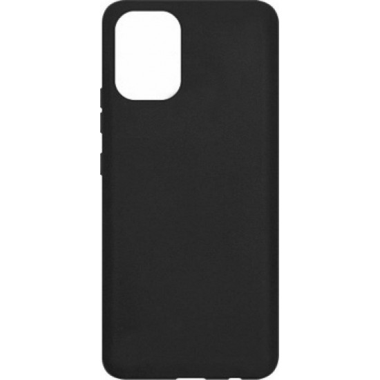 (Realme C35) Senso Back Cover Soft Touch Σιλικόνης Μαύρο