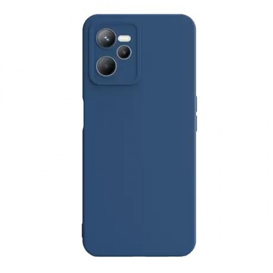 (Realme C35) Senso Back Cover Soft Touch Σιλικόνης Μπλε