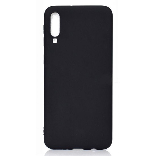 (Samsung A70) OEM Back Cover Soft Touch Black