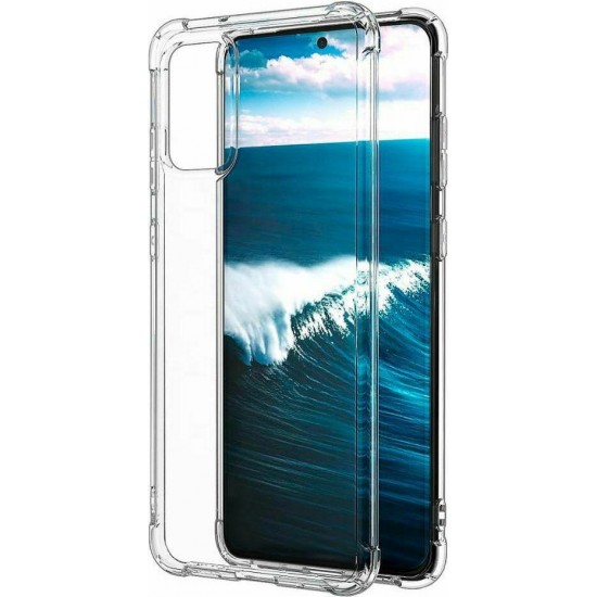(Samsung Galaxy A03s) Evelatus Back Cover TPU Shockproof Transparent