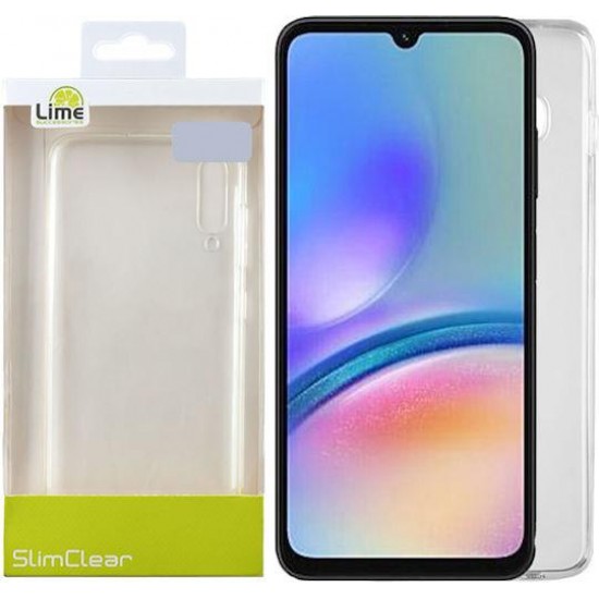 (Samsung Galaxy A05s) Lime Back Cover Σιλικόνης Διάφανη