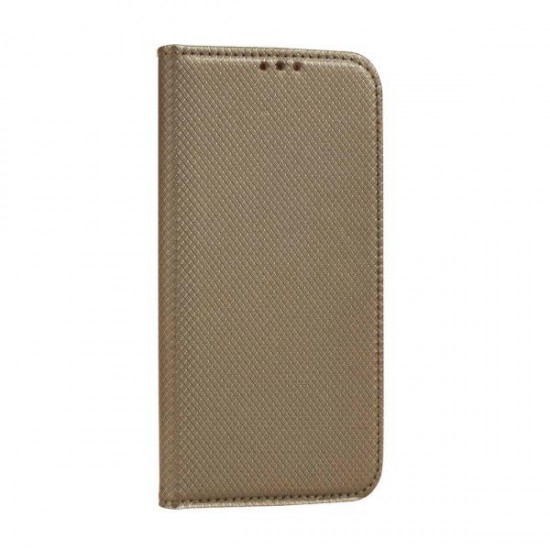 (Samsung Galaxy A16 4G/5G) Senso Book Cover Smart Magnet Gold