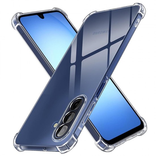 (Samsung Galaxy A17 4G/5G) Techsuit Back Cover Shockproof Clear Silicone