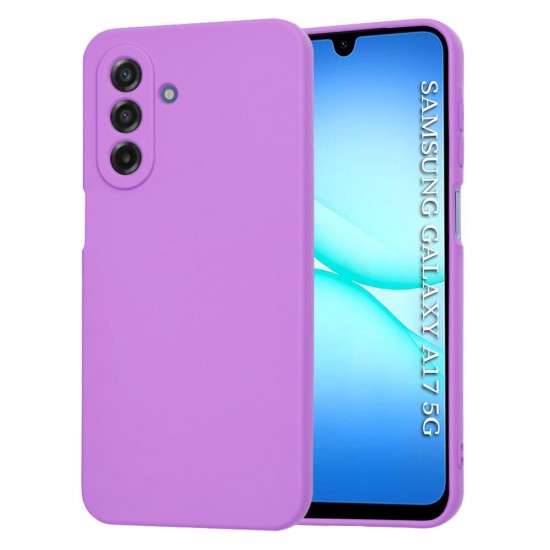 (Samsung Galaxy A17 4G/5G) Techsuit Back Cover SoftFlex Purple