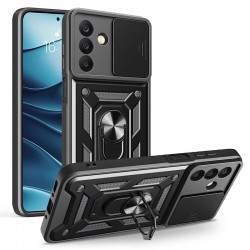 (Samsung Galaxy A17 5G/A26 5G) OEM Back Cover Defender Slide Black