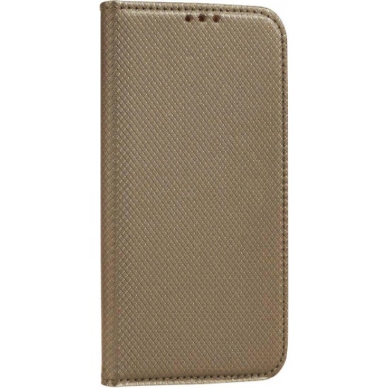 (Samsung Galaxy A25 5G) Senso Book Cover Smart Magnet Gold