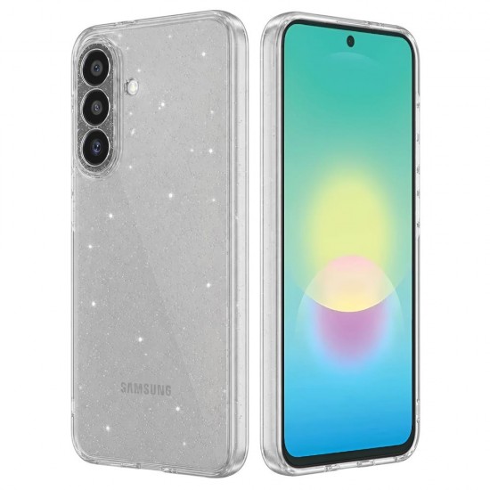 (Samsung Galaxy A27 5G) Techsuit Back Cover SparkleSkin Series Clear