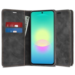 (Samsung Galaxy A27 5G) Techsuit Book Cover Confy Black