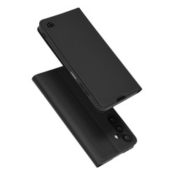 (Samsung Galaxy A27 5G) Techsuit Book Cover Magskin Black