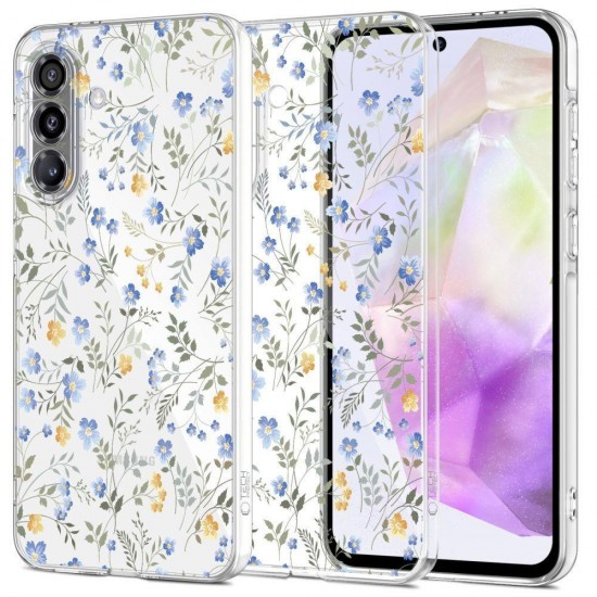(Samsung Galaxy A37 5G) Tech-Protect Back Cover Flexair Spring Flowers