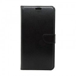 (Samsung Galaxy M20) OEM Book Cover Δερματίνης Μαύρο
