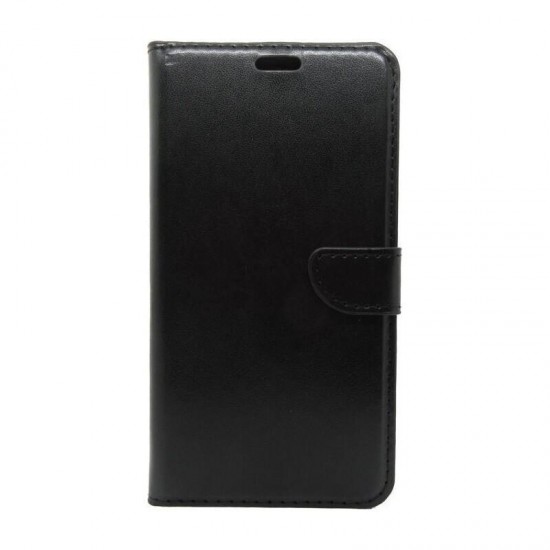 (Samsung Galaxy M20) OEM Book Cover Δερματίνης Μαύρο