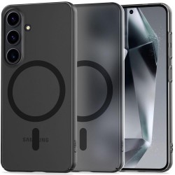 (Samsung Galaxy S25) Tech-Protect Back Cover MagSlim MagSafe Matte Black