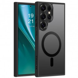 (Samsung Galaxy S25 Ultra) Etteri Back Cover Magsafe Black