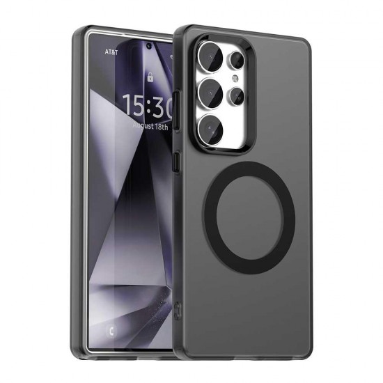 (Samsung Galaxy S25 Ultra) Techsuit Back Cover Candy Case Magsafe Black