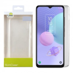 (TCL 405 / 406 / 408) Lime Back Cover Camera Guard Σιλικόνης Διάφανο