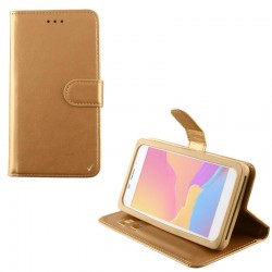 (Universal 5.9 - 6.5) Volte-Tel Book Silicone Gold