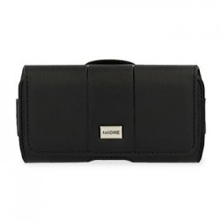 (Universal Εως 6,1'') Telone Belt Case Max Hostel Leather Black