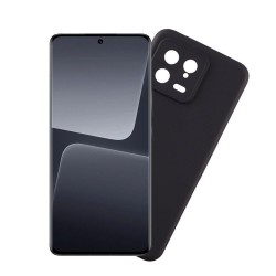 (Xiaomi 13) Volte-Tel Full Camera Protection Back Cover Σιλικόνης Μαύρο
