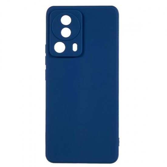 (Xiaomi 13 Lite) Senso Back Cover Soft Touch Σιλικόνης Μπλε