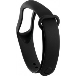 (Xiaomi Mi Band 3/Mi Smart Band 4) Volte-Tel Λουράκι Σιλικόνης Μαύρο