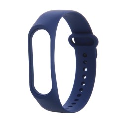 (Xiaomi Mi Band 5 / 6) Silicone band midnight blue