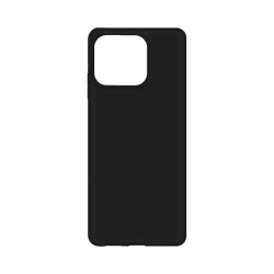 (Xiaomi Redmi 12C) Senso Back Cover Soft Touch Σιλικόνης Μαύρο