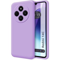 (Xiaomi Redmi 14C/Poco C75) OEM Back Cover Silicone Purple