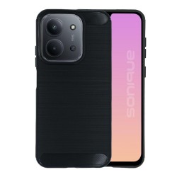 (Xiaomi Redmi 15C/Poco C85) Sonique Back Cover Carbon Brushed Black
