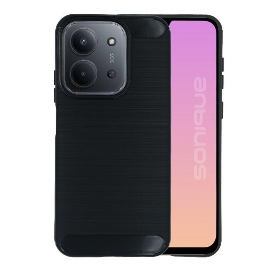 (Xiaomi Redmi 15C/Poco C85) Sonique Back Cover Carbon Brushed Black