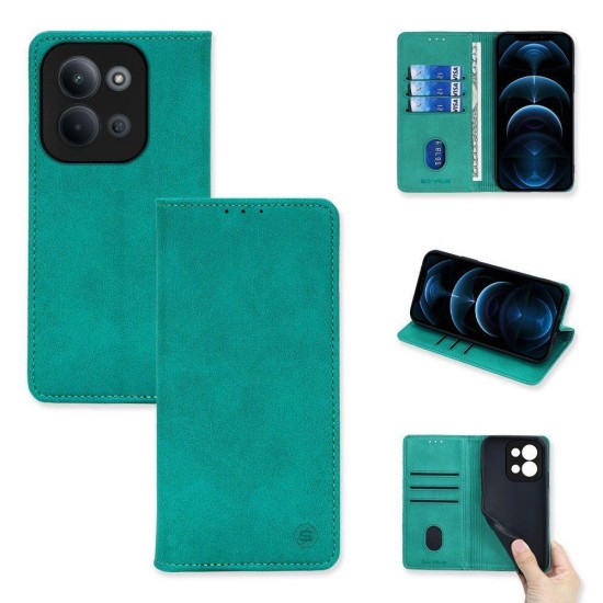 (Xiaomi Redmi 15C/Poco C85) Sonique Book Cover Vintage Magnet Wallet Βεραμάν