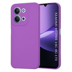 (Xiaomi Redmi 15C 4G/5G) Techsuit Back Cover SoftFlex Purple